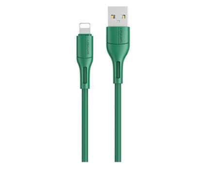 Kabel USAMS Kabel lightning 2A Fast Charge 1m zielony